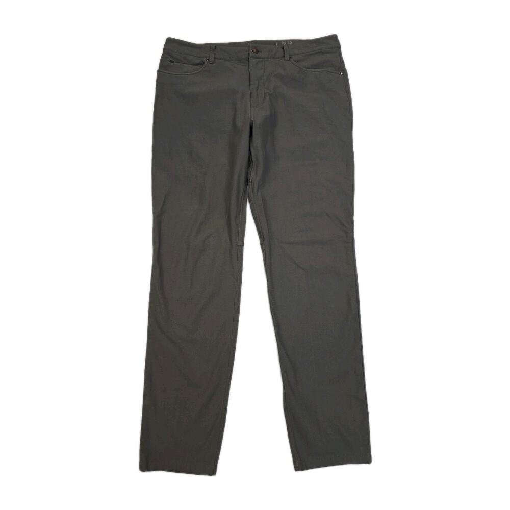 7 Diamonds Infinity 7-Pocket Pants Mens 36x32 Gray Performance Stretch Chino